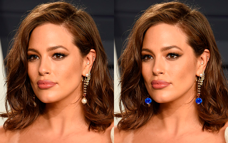 Reimagine these 10 famous jewellery -Rihanna’s Gold Hoops - Natural Blue Sapphires